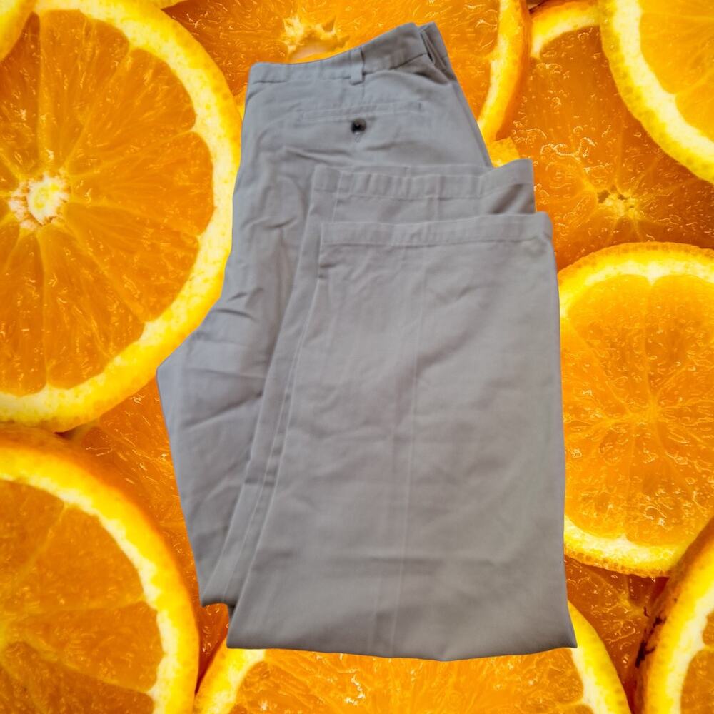 St John's Bay Tan Chino Pants‎ Relaxed Fit Size 38x30